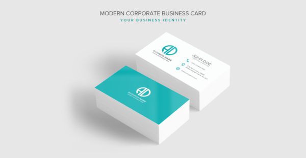 business card template psd free download