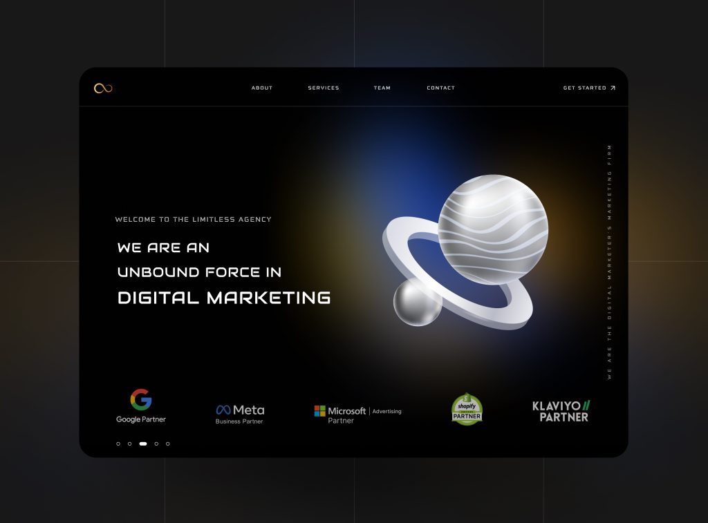 Digital Marketing Agency / Web UI